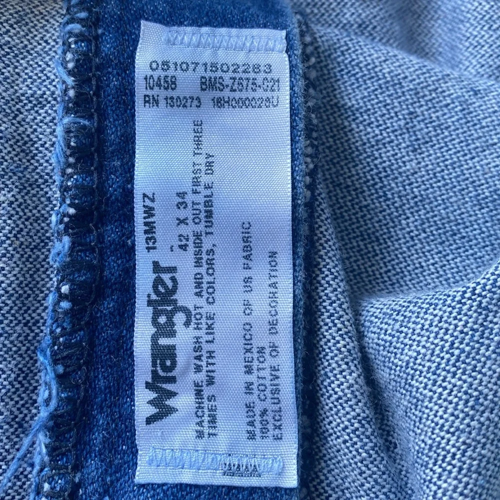 Wrangler foundation blue